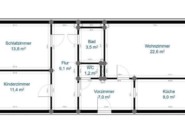 Prenájom bytu 3-izbový 79 m², Gentzgasse 129, Wien, Viedeň Prenájom bytu 3-izbový 79 m², Gentzgasse 129, Wien, Viedeň