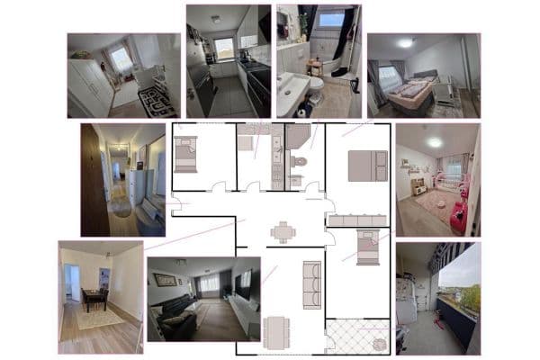 Predaj bytu 4-izbový 83 m², Geschwister-Scholl-Straße 15, Wiesbaden Predaj bytu 4-izbový 83 m², Geschwister-Scholl-Straße 15, Wiesbaden