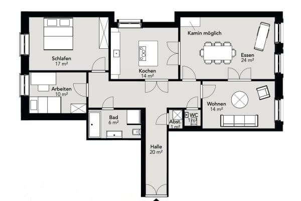 Predaj bytu 4-izbový 108 m², Hamburg, Hamburg Predaj bytu 4-izbový 108 m², Hamburg, Hamburg