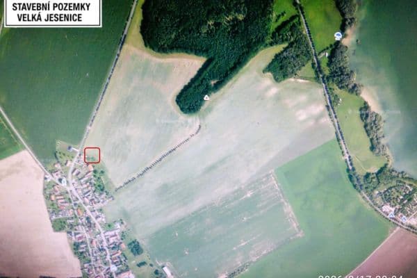 Predaj pozemku 928 m², Velká Jesenice Predaj pozemku 928 m², Velká Jesenice