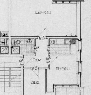 Prenájom bytu 3-izbový 54 m², Göttingen, Dolné Sasko Prenájom bytu 3-izbový 54 m², Göttingen, Dolné Sasko
