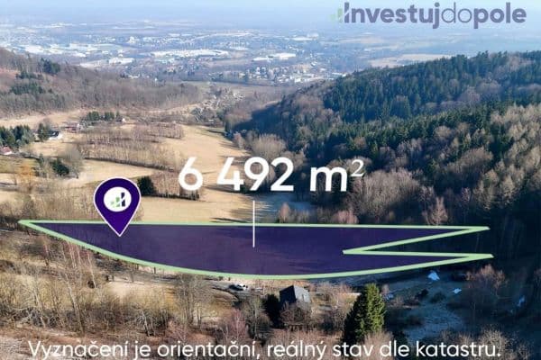 Predaj pozemku 6.492 m², Liberec Predaj pozemku 6.492 m², Liberec