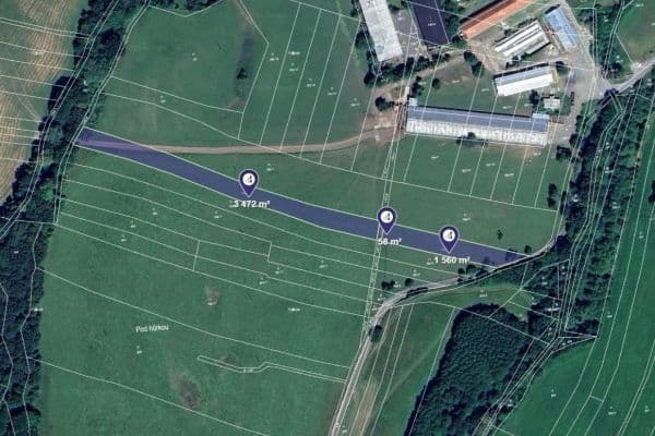 Predaj pozemku 3.181 m², Podolí, Zlínský kraj Predaj pozemku 3.181 m², Podolí, Zlínský kraj