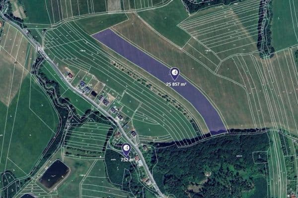 Predaj pozemku 16.631 m², Podolí, Zlínský kraj Predaj pozemku 16.631 m², Podolí, Zlínský kraj