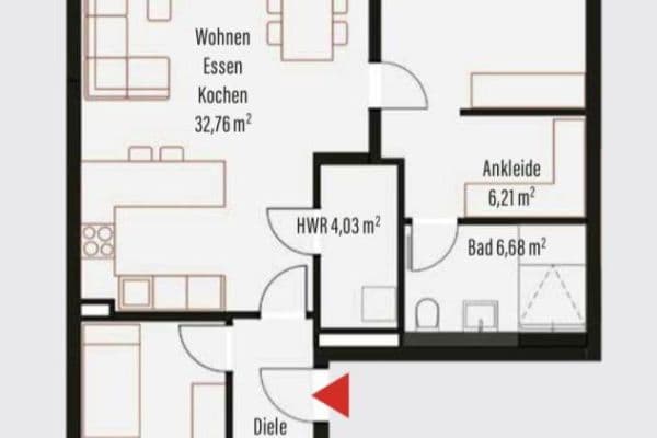 Prenájom bytu 3-izbový 98 m², Forchheim Prenájom bytu 3-izbový 98 m², Forchheim