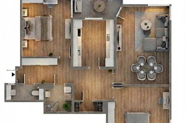 Prenájom bytu 3-izbový 79 m², Vornholzstraße 38, Passau, Bavorsko Prenájom bytu 3-izbový 79 m², Vornholzstraße 38, Passau, Bavorsko