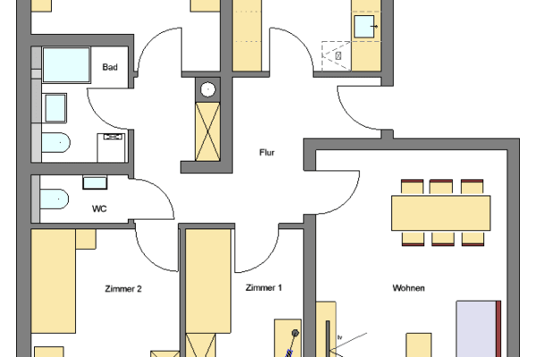 Prenájom bytu 4-izbový 88 m², Sauerweinstr. 8-12, Darmstadt Prenájom bytu 4-izbový 88 m², Sauerweinstr. 8-12, Darmstadt