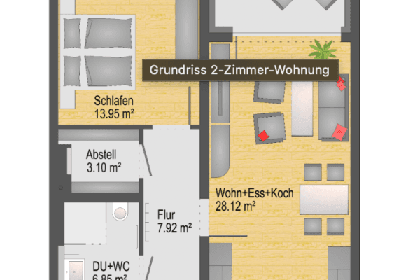 Predaj bytu 2-izbový 60 m², Ulm, Bádensko-Wurttembersko Predaj bytu 2-izbový 60 m², Ulm, Bádensko-Wurttembersko