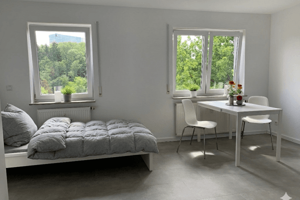 Prenájom bytu 1-izbový 31 m², Stuttgart-Möhringen Prenájom bytu 1-izbový 31 m², Stuttgart-Möhringen