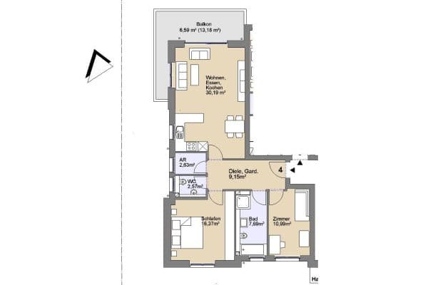 Predaj bytu 3-izbový 90 m², Grevenbroich Predaj bytu 3-izbový 90 m², Grevenbroich
