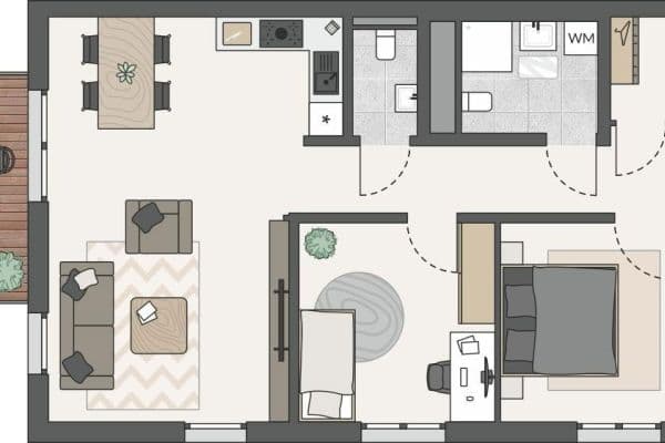 Predaj bytu 3-izbový 85 m², Obermühlenweg 1-11, Murrhardt, Bádensko-Wurttembersko Predaj bytu 3-izbový 85 m², Obermühlenweg 1-11, Murrhardt, Bádensko-Wurttembersko