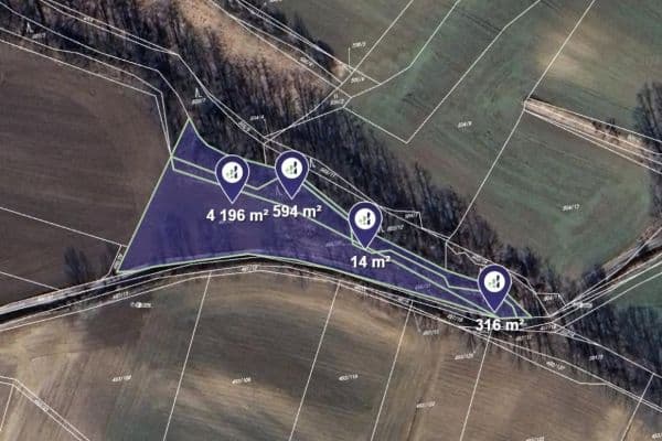 Predaj pozemku 5.120 m², Mělník Predaj pozemku 5.120 m², Mělník