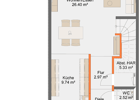 Prenájom domu 140 m², pozemek 100 m², Veckerhagenerstr. 4, Fuldatal, Hesensko Prenájom domu 140 m², pozemek 100 m², Veckerhagenerstr. 4, Fuldatal, Hesensko