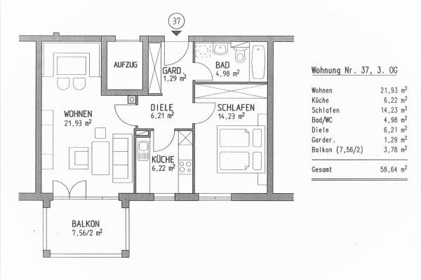 Prenájom bytu 2-izbový 59 m², Remboldstr. 1a, Augsburg, Bavorsko Prenájom bytu 2-izbový 59 m², Remboldstr. 1a, Augsburg, Bavorsko