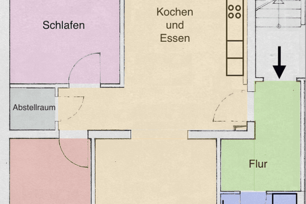 Prenájom bytu 3-izbový 84 m², Gustav-Adolf-Straße 41, Chemnitz Prenájom bytu 3-izbový 84 m², Gustav-Adolf-Straße 41, Chemnitz