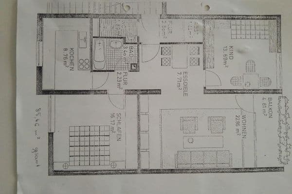 Predaj bytu 3-izbový 86 m², Nürnberg, Bavorsko Predaj bytu 3-izbový 86 m², Nürnberg, Bavorsko