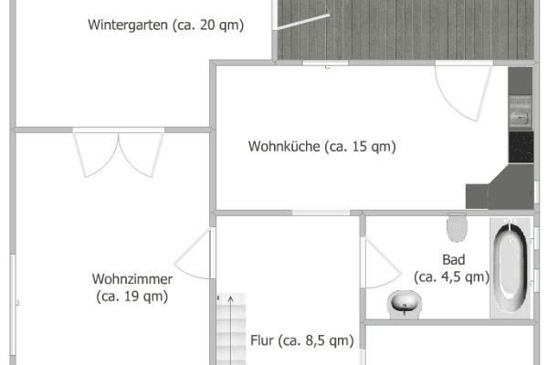 Predaj domu 110 m², pozemek 750 m², Hetlingen Predaj domu 110 m², pozemek 750 m², Hetlingen