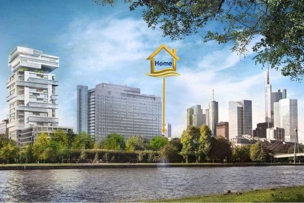 Prenájom bytu 2-izbový 55 m², Frankfurt am Main Prenájom bytu 2-izbový 55 m², Frankfurt am Main