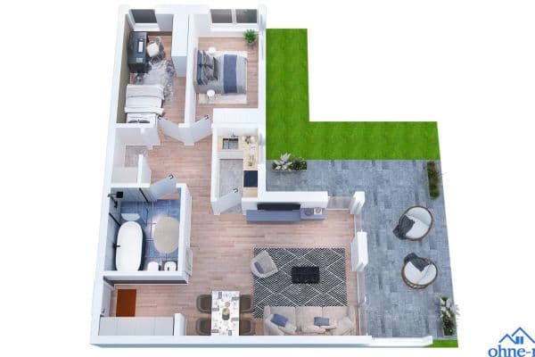 Predaj bytu 3-izbový 91 m², Angerweg 12, Gauting, Bavorsko Predaj bytu 3-izbový 91 m², Angerweg 12, Gauting, Bavorsko