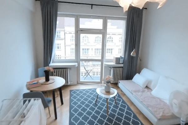 Prenájom bytu 1-izbový 34 m², Vinohradská, Praha Prenájom bytu 1-izbový 34 m², Vinohradská, Praha