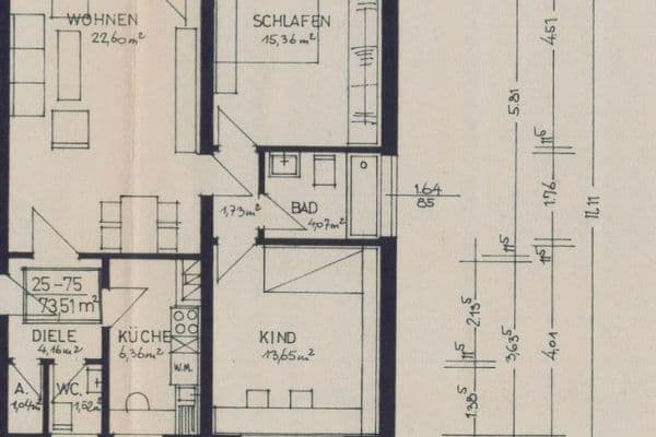 Prenájom bytu 3-izbový 75 m², Hattingen, Severné Porýnie - Westfálsko Prenájom bytu 3-izbový 75 m², Hattingen, Severné Porýnie - Westfálsko