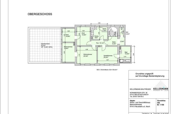 Prenájom bytu 5-izbový 138 m², Bahnhofstraße 18, Neustadt an der Aisch Prenájom bytu 5-izbový 138 m², Bahnhofstraße 18, Neustadt an der Aisch
