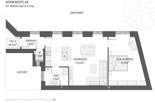 Predaj bytu 2-izbový 61 m², Wien, Viedeň Predaj bytu 2-izbový 61 m², Wien, Viedeň