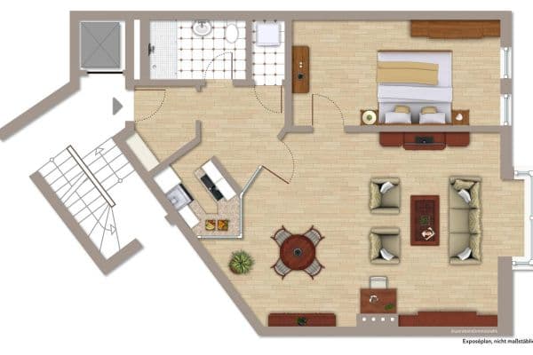 Predaj bytu 2-izbový 77 m², Bremen, Brémy Predaj bytu 2-izbový 77 m², Bremen, Brémy