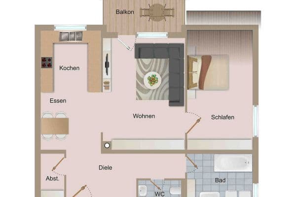 Predaj bytu 2-izbový 71 m², Brunnenstr. 15, Krauchenwies-Ablach Predaj bytu 2-izbový 71 m², Brunnenstr. 15, Krauchenwies-Ablach