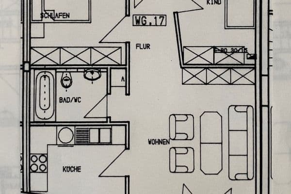 Prenájom bytu 3-izbový 65 m², Untere Augasse 39, Pforzheim, Bádensko-Wurttembersko Prenájom bytu 3-izbový 65 m², Untere Augasse 39, Pforzheim, Bádensko-Wurttembersko