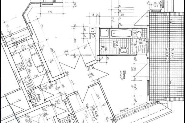Prenájom bytu 3-izbový 94 m², Oldenburg i.H. Prenájom bytu 3-izbový 94 m², Oldenburg i.H.