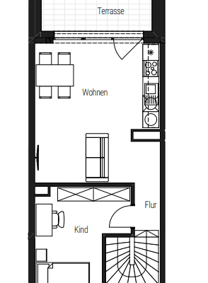 Prenájom bytu 3-izbový 69 m², Steinbühler Straße 4-6, Nürnberg, Bavorsko Prenájom bytu 3-izbový 69 m², Steinbühler Straße 4-6, Nürnberg, Bavorsko