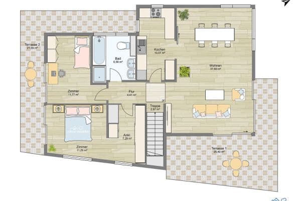 Predaj bytu 4-izbový 142 m², Berlin, Berlín Predaj bytu 4-izbový 142 m², Berlin, Berlín