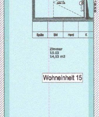 Prenájom bytu 1-izbový 26 m², Habichtstraße 37, Hamburg, Hamburg Prenájom bytu 1-izbový 26 m², Habichtstraße 37, Hamburg, Hamburg