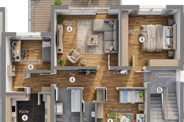 Predaj bytu 4-izbový 105 m², Baden-Baden Predaj bytu 4-izbový 105 m², Baden-Baden