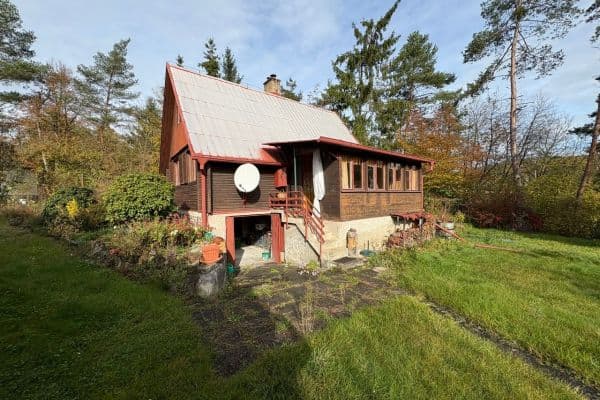 Predaj rekreačného objektu 80 m², pozemek 443 m², Týnec nad Sázavou Predaj rekreačného objektu 80 m², pozemek 443 m², Týnec nad Sázavou