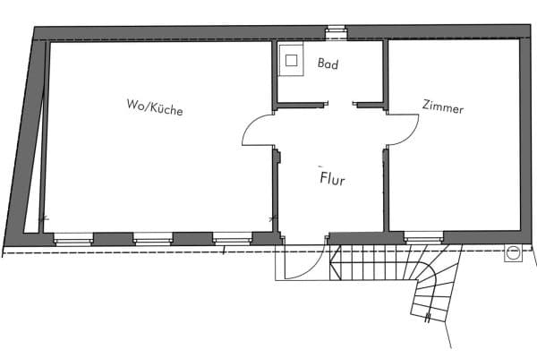 Prenájom bytu 2-izbový 50 m², Mathildenstr. 10, Fürth Prenájom bytu 2-izbový 50 m², Mathildenstr. 10, Fürth