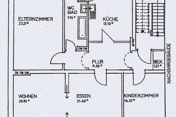 Prenájom bytu 4-izbový 120 m², Koblenz Prenájom bytu 4-izbový 120 m², Koblenz