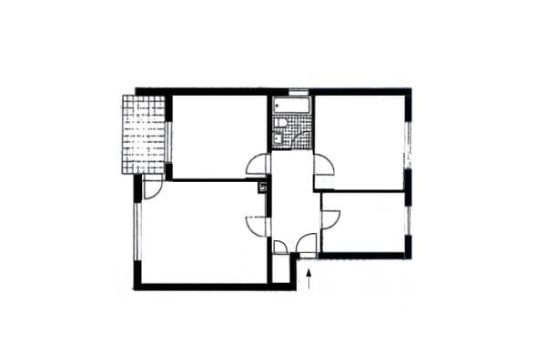 Predaj bytu 3-izbový 74 m², Düsseldorf, Severné Porýnie - Westfálsko Predaj bytu 3-izbový 74 m², Düsseldorf, Severné Porýnie - Westfálsko