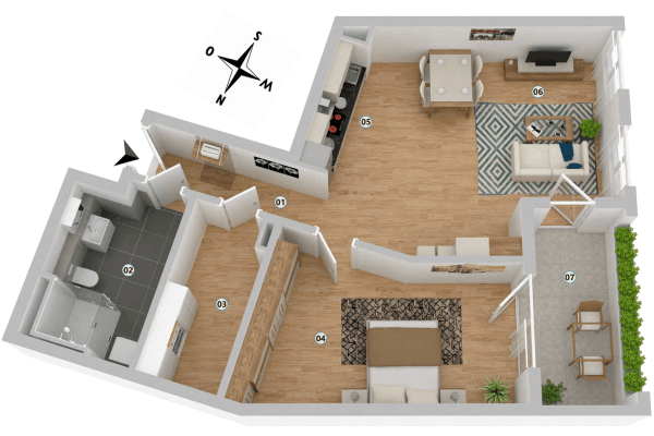 Prenájom bytu 2-izbový 75 m², Hannelore-Kunze-Straße 22-24, Hannover, Dolné Sasko Prenájom bytu 2-izbový 75 m², Hannelore-Kunze-Straße 22-24, Hannover, Dolné Sasko