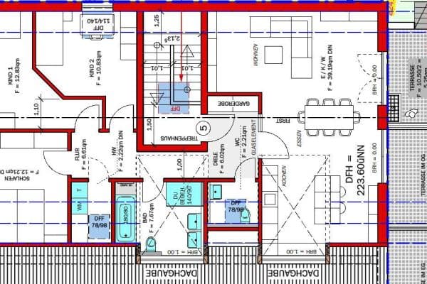Prenájom bytu 4-izbový 108 m², Panoramastr. 4, Talheim Prenájom bytu 4-izbový 108 m², Panoramastr. 4, Talheim