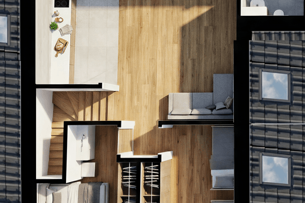 Prenájom bytu 3-izbový 68 m², V chaloupkách, Lety Prenájom bytu 3-izbový 68 m², V chaloupkách, Lety