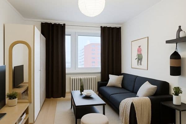 Prenájom bytu 1-izbový 25 m², Masarykova třída, Orlová-Lutyně Prenájom bytu 1-izbový 25 m², Masarykova třída, Orlová-Lutyně