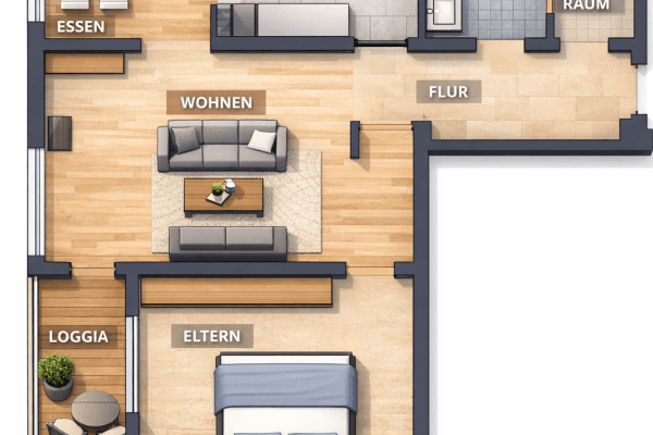 Prenájom bytu 2-izbový 62 m², Strohgäustraße 11, Leonberg Prenájom bytu 2-izbový 62 m², Strohgäustraße 11, Leonberg