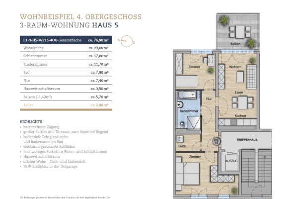 Prenájom bytu 3-izbový 77 m², Langbeinstraße 1-3, Radeberg Prenájom bytu 3-izbový 77 m², Langbeinstraße 1-3, Radeberg